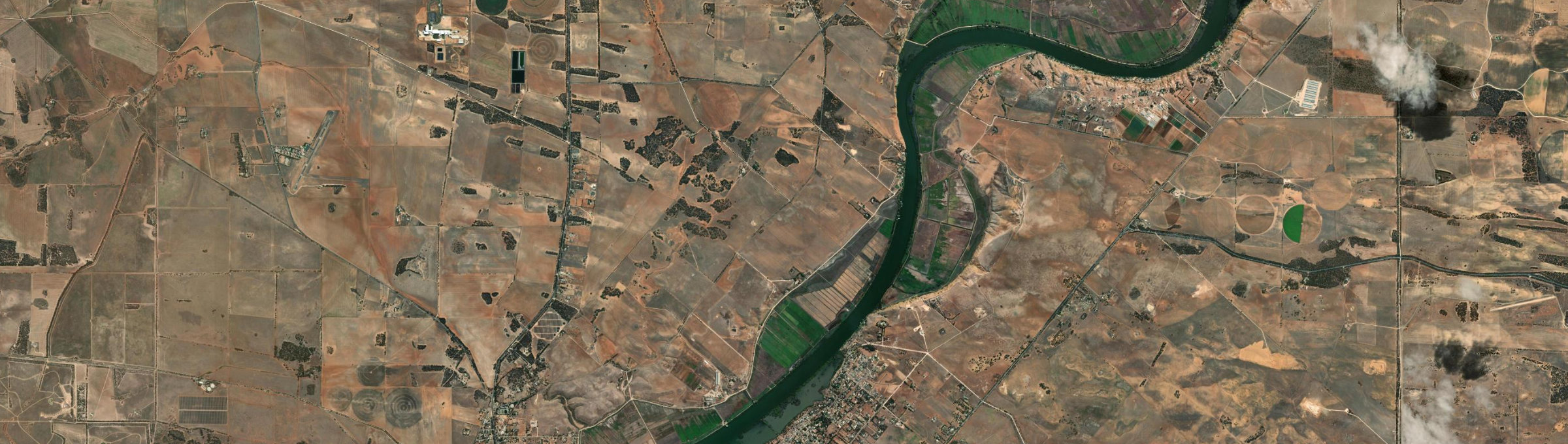 Aerial view of Toora (SA), SA