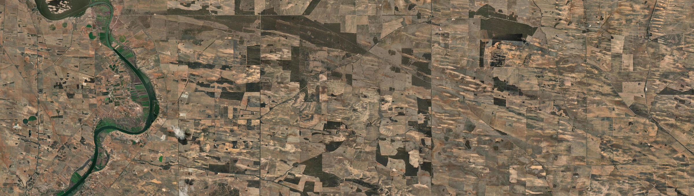 Aerial view of Ettrick (SA), SA