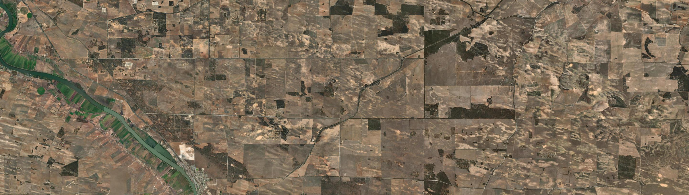 Aerial view of Naturi, SA