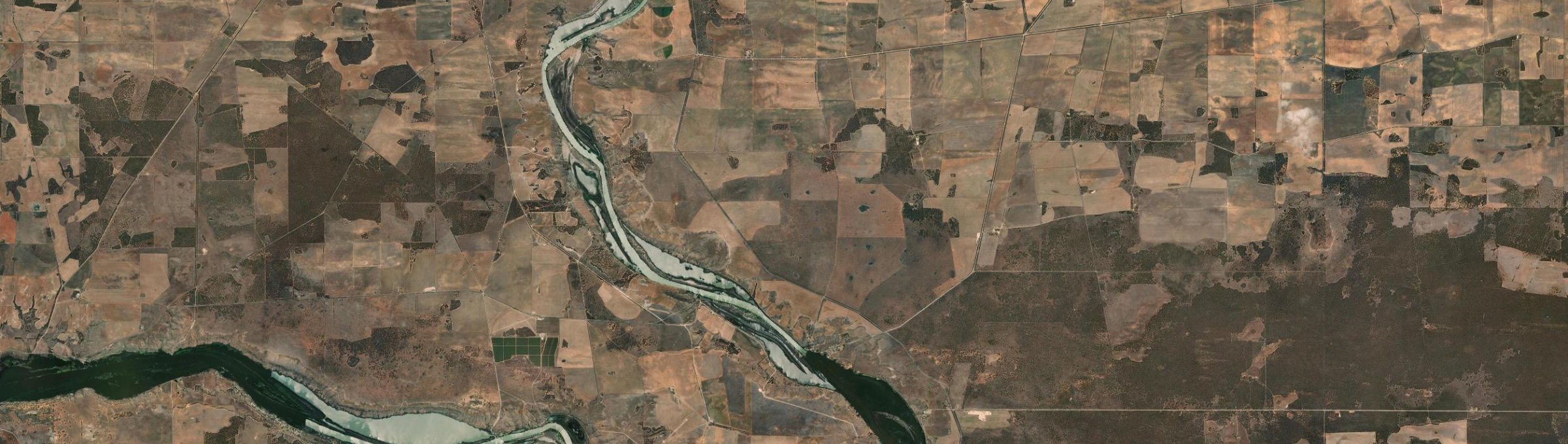 Aerial view of Purnong, SA