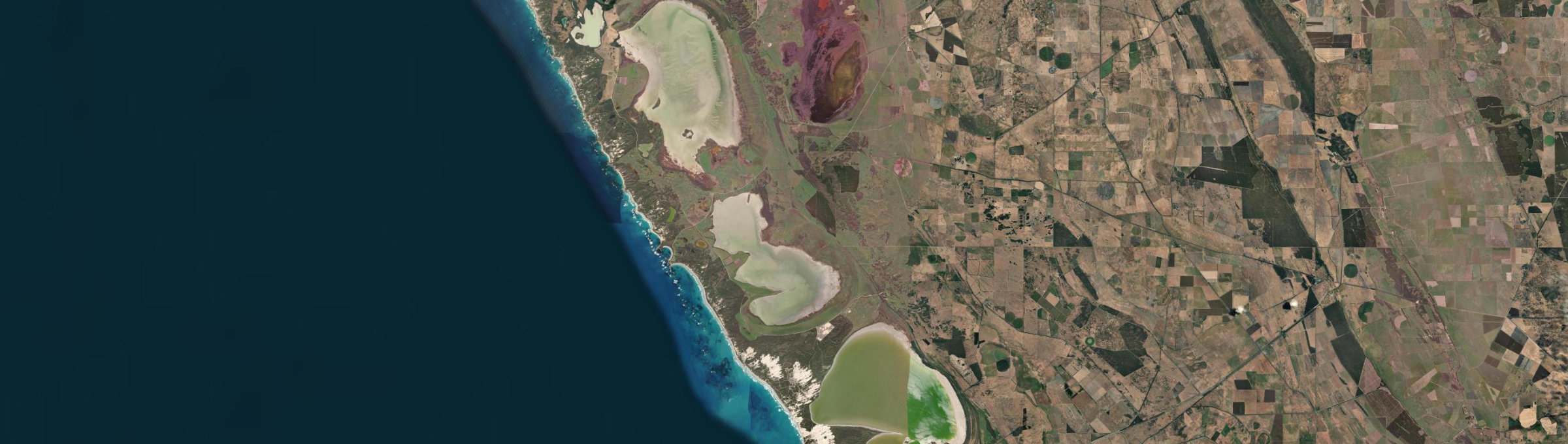 Aerial view of Nora Creina, SA