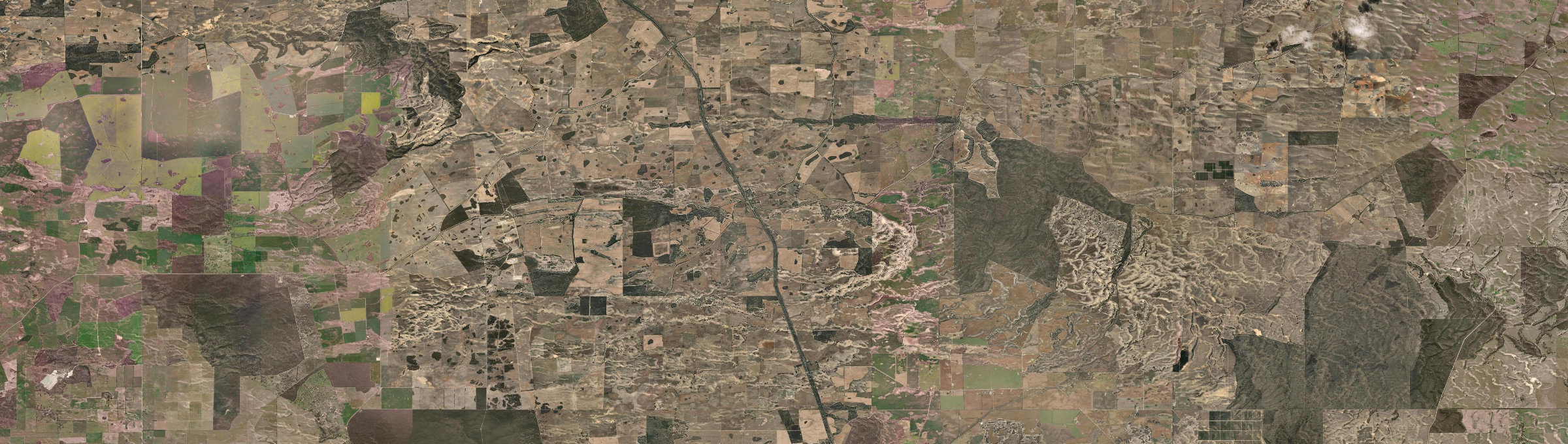 Aerial view of Ki Ki, SA