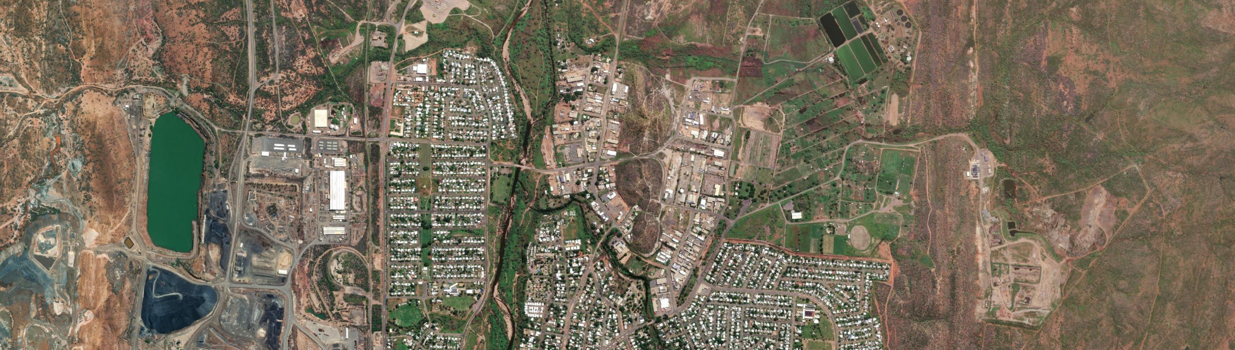 Aerial view of Ryan (Qld), QLD
