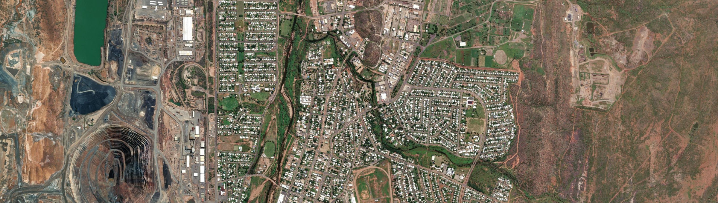 Aerial view of Winston, QLD