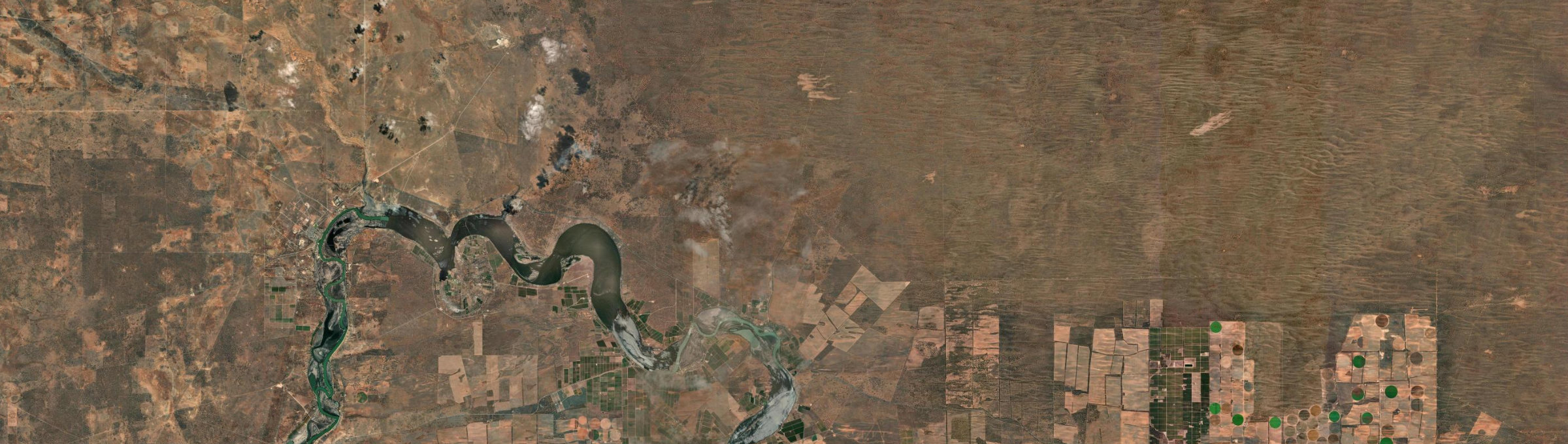 Aerial view of Markaranka, SA