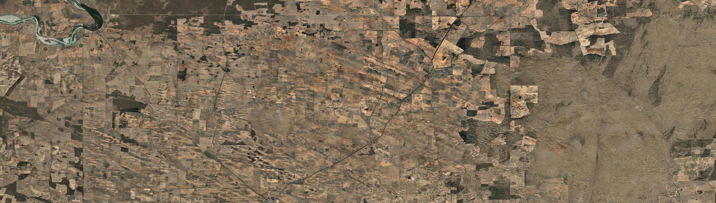 Aerial view of Borrika, SA