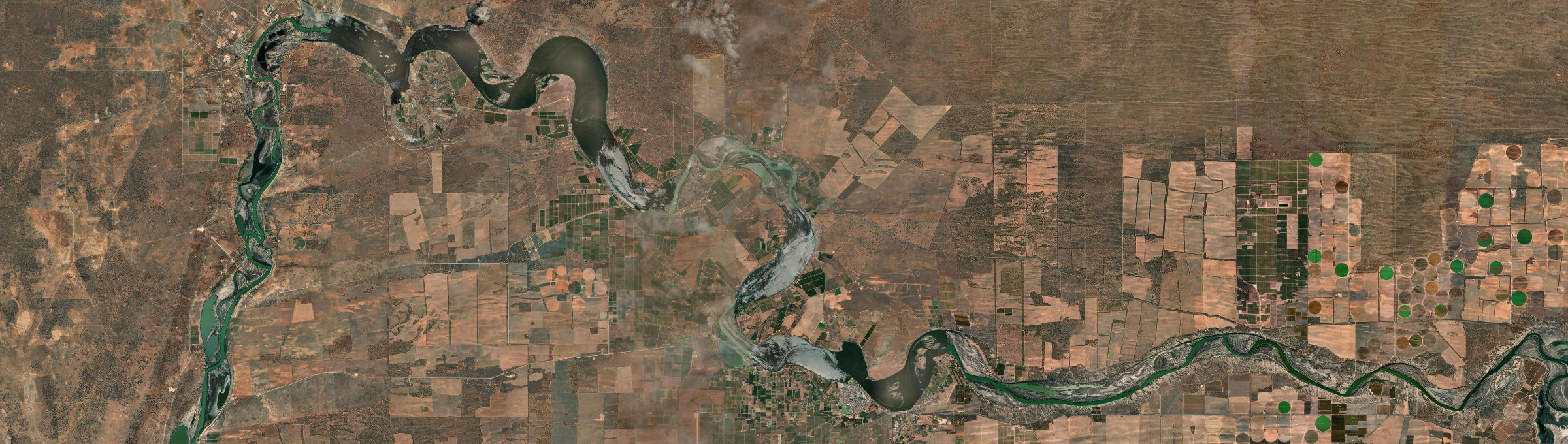 Aerial view of Taylorville, SA