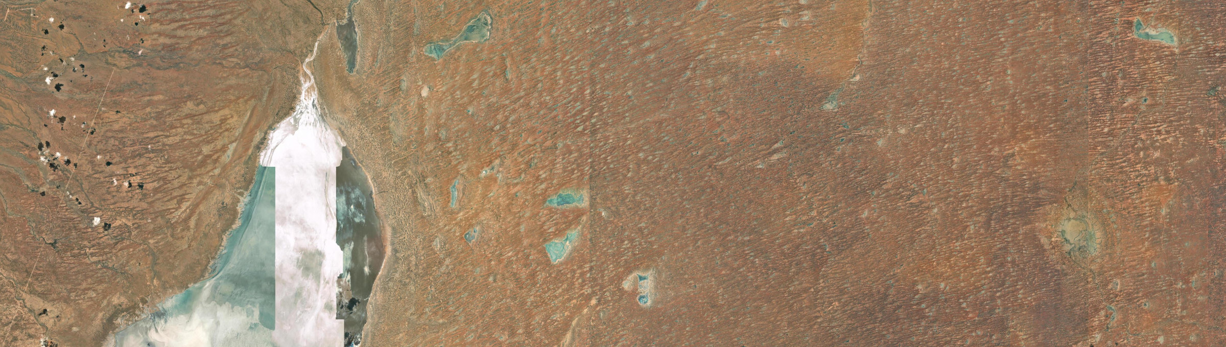 Aerial view of Frome Downs, SA