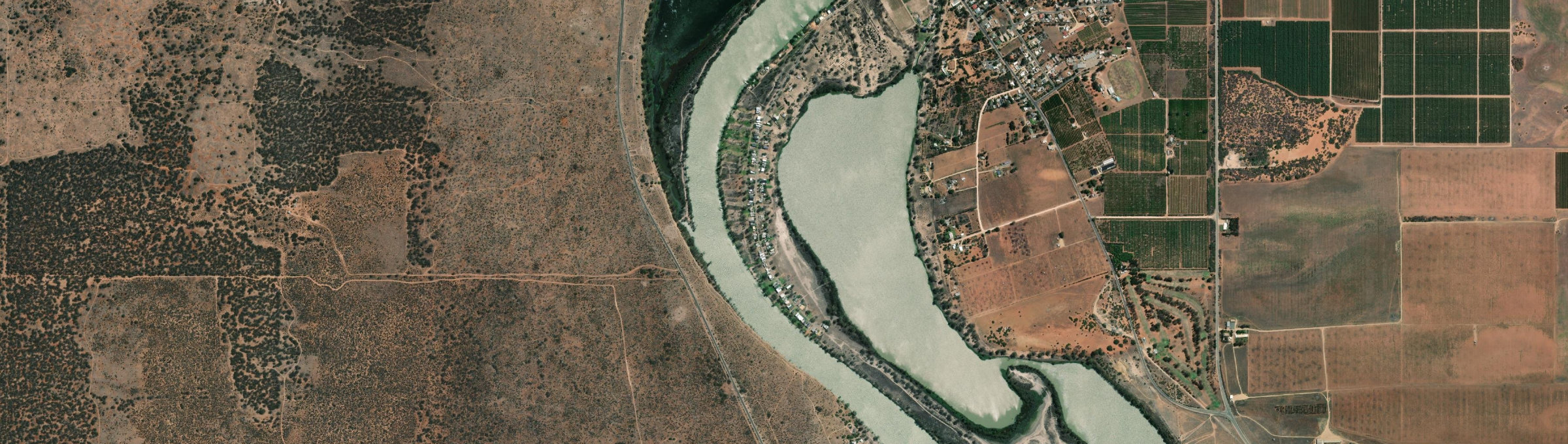 Aerial view of Marks Landing, SA
