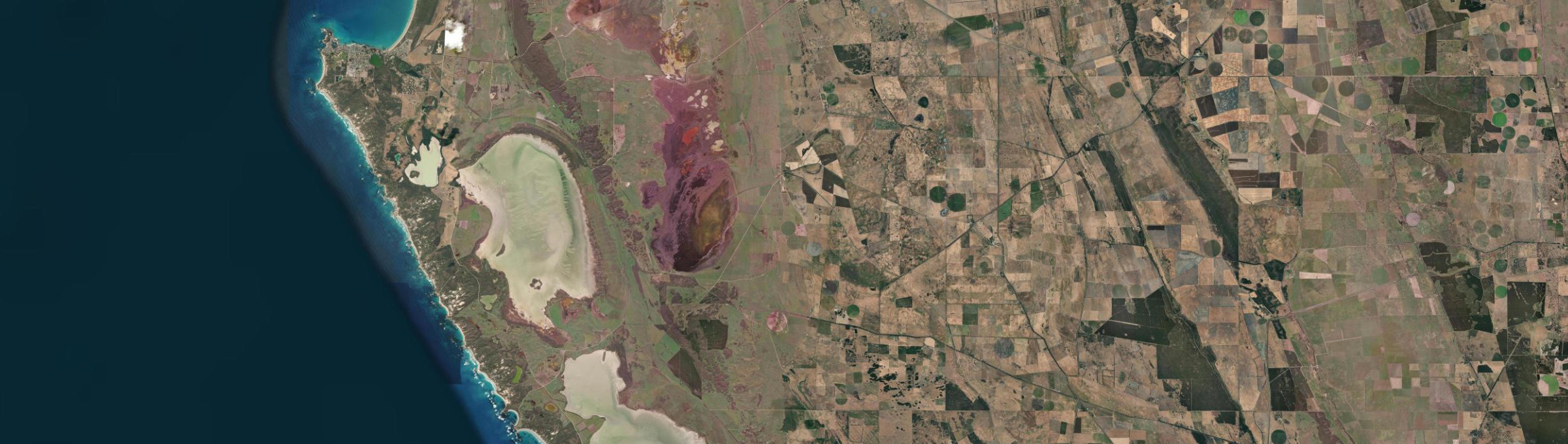 Aerial view of Bray, SA