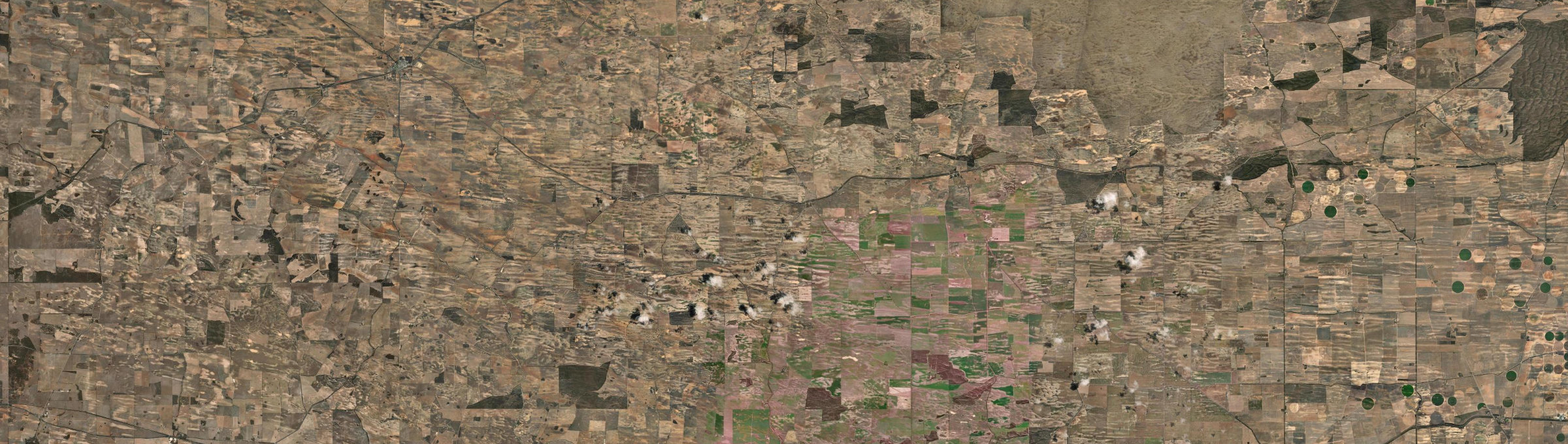 Aerial view of Marama, SA