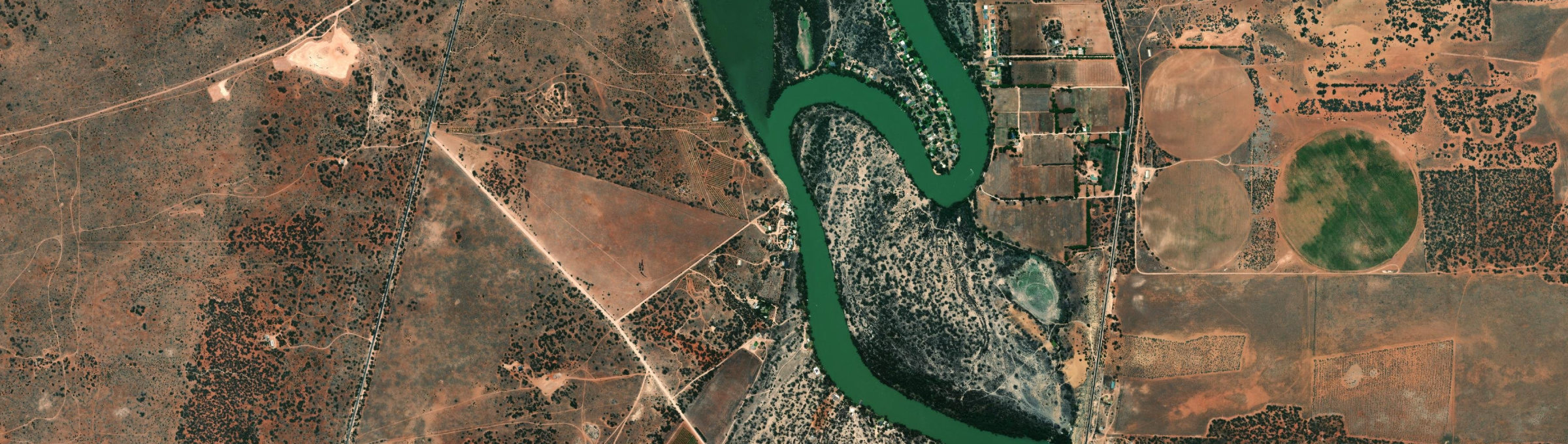 Aerial view of Wombats Rest, SA