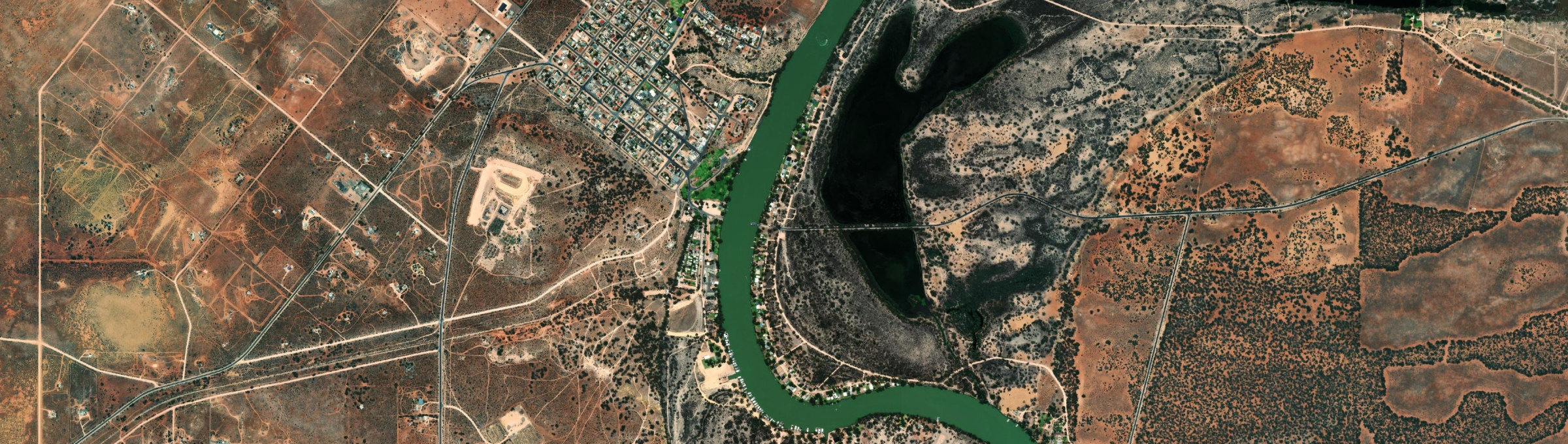 Aerial view of North West Bend, SA