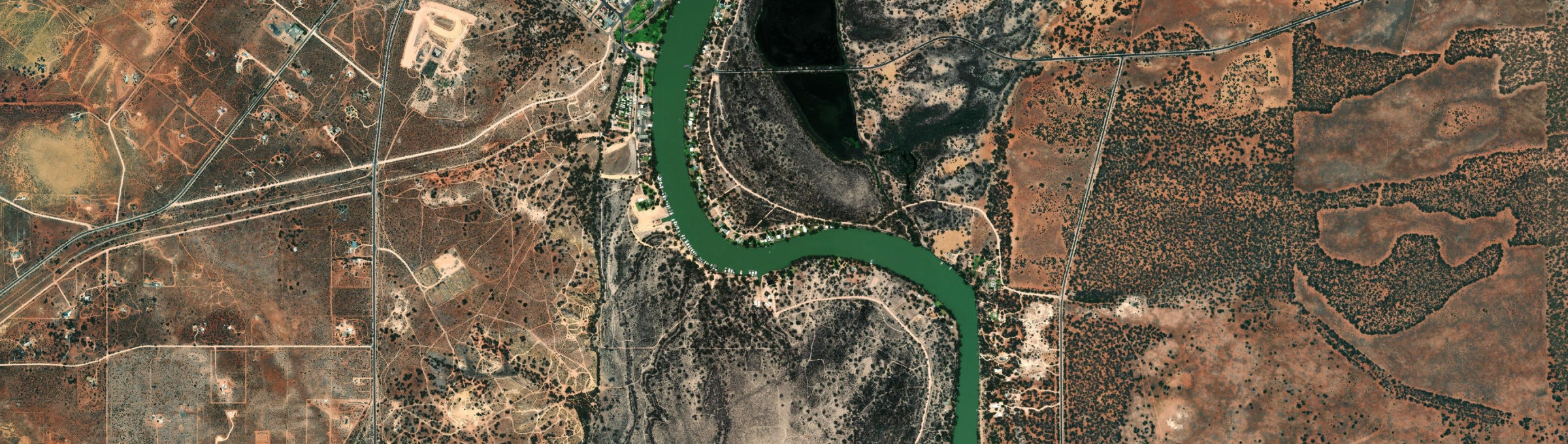 Aerial view of Beaumonts, SA