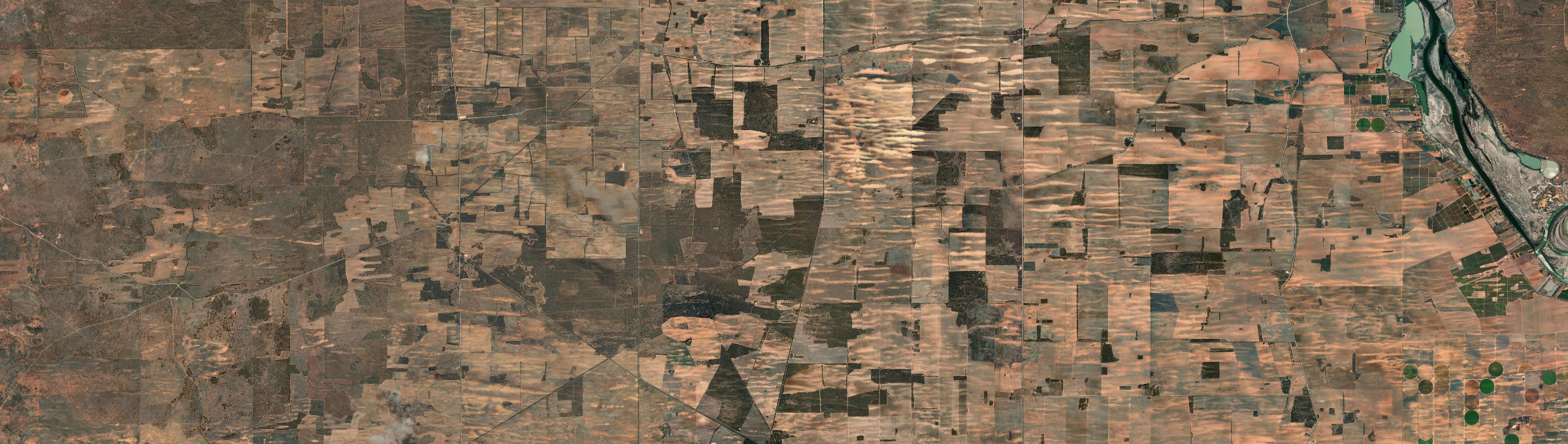 Aerial view of Boolgun, SA