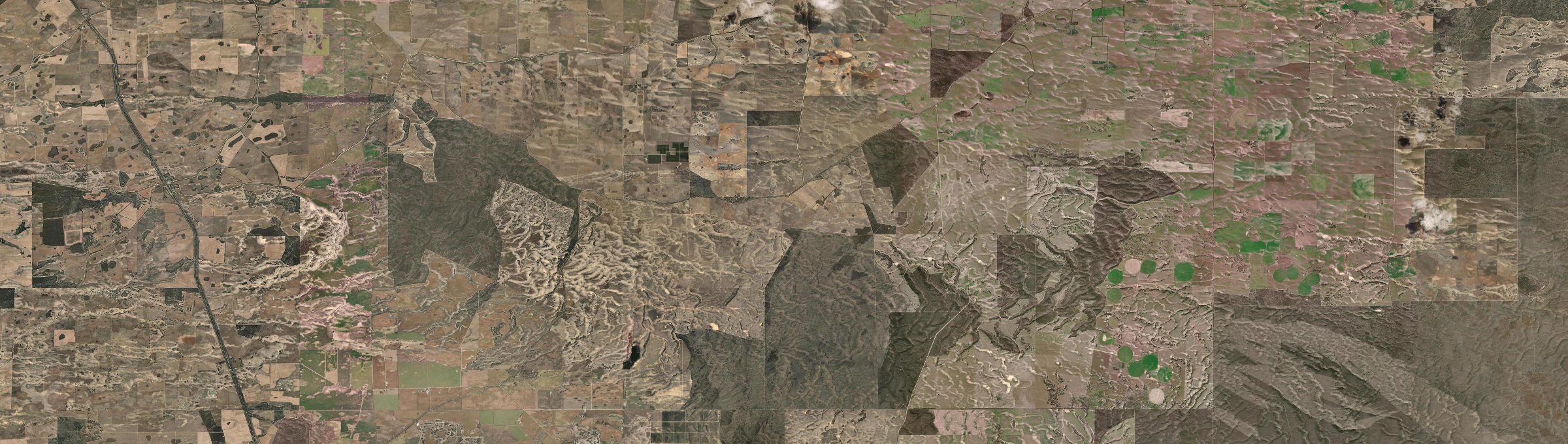 Aerial view of Carcuma, SA