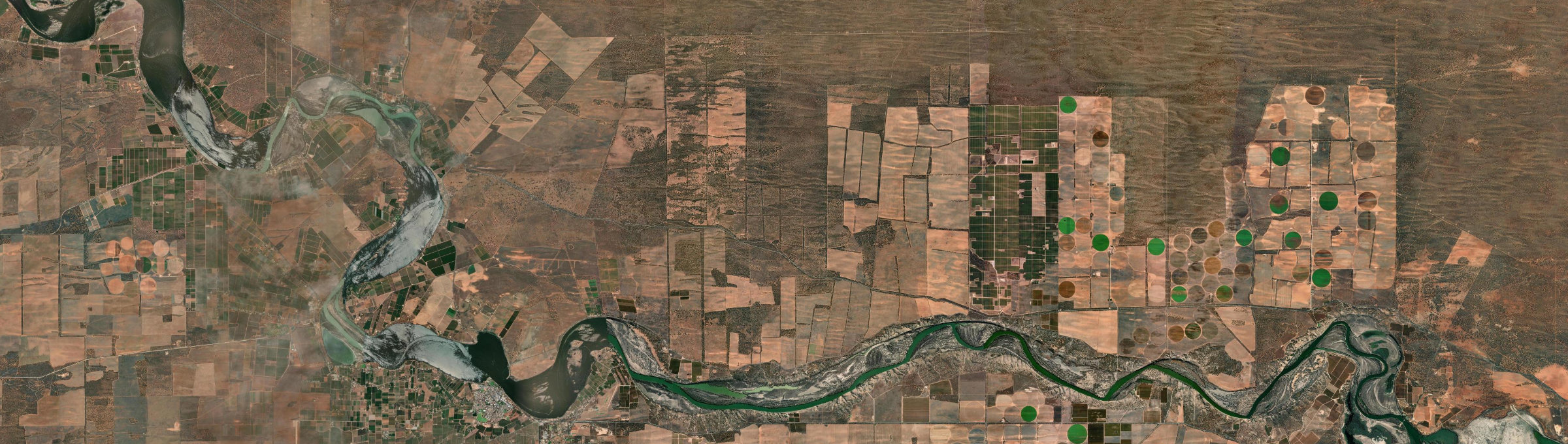 Aerial view of Pooginook, SA