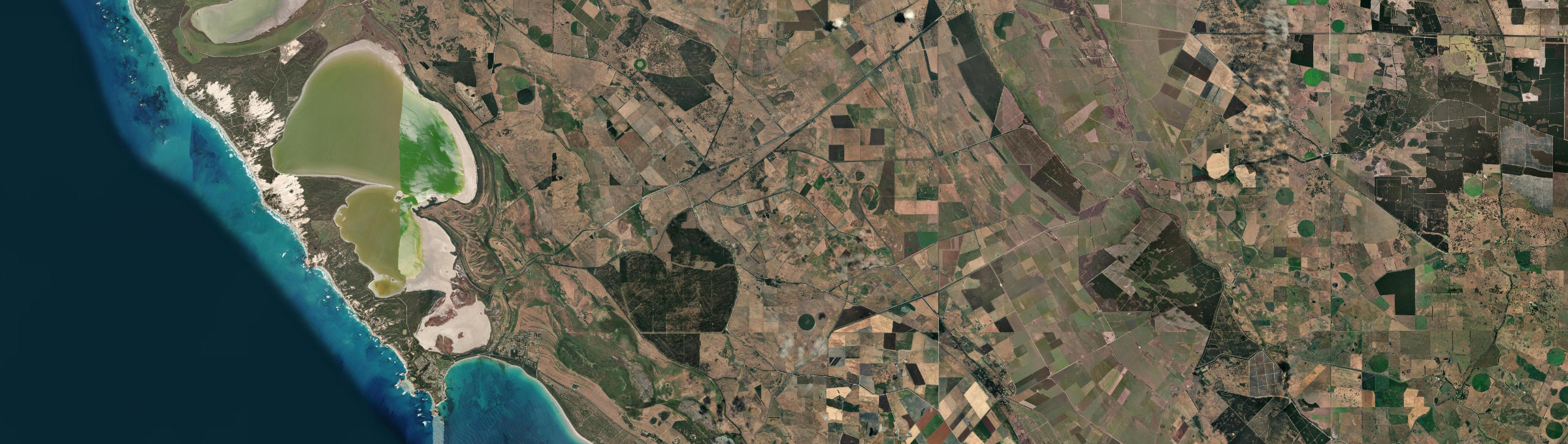 Aerial view of Thornlea, SA