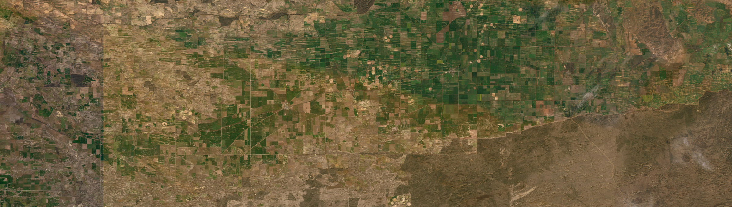 Aerial view of Parilla, SA