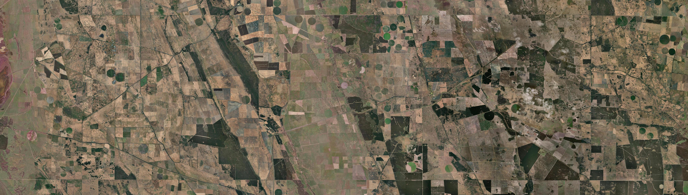 Aerial view of Fox, SA