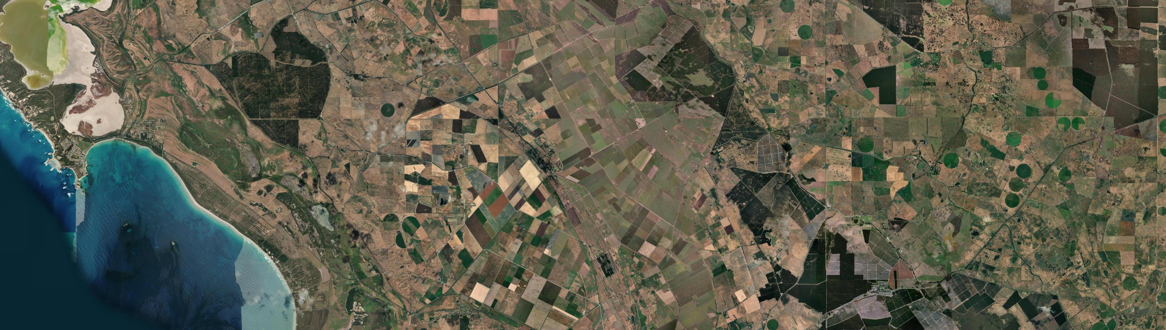 Aerial view of Hatherleigh, SA