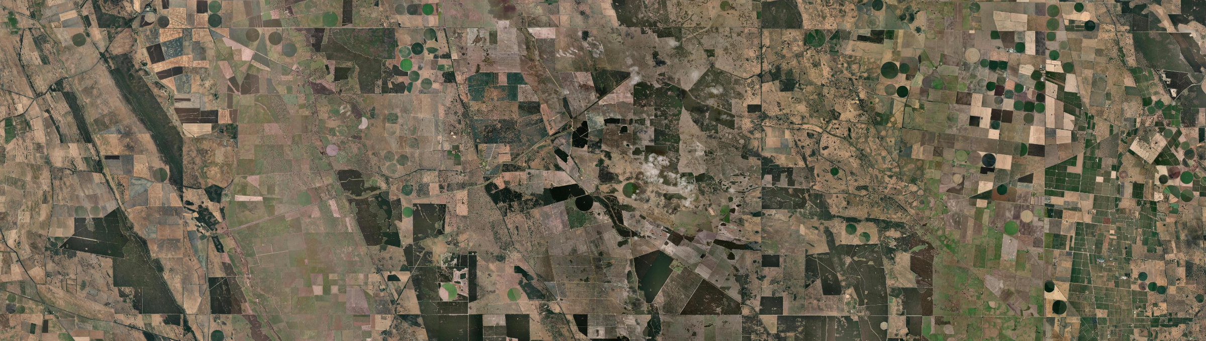 Aerial view of Coles, SA