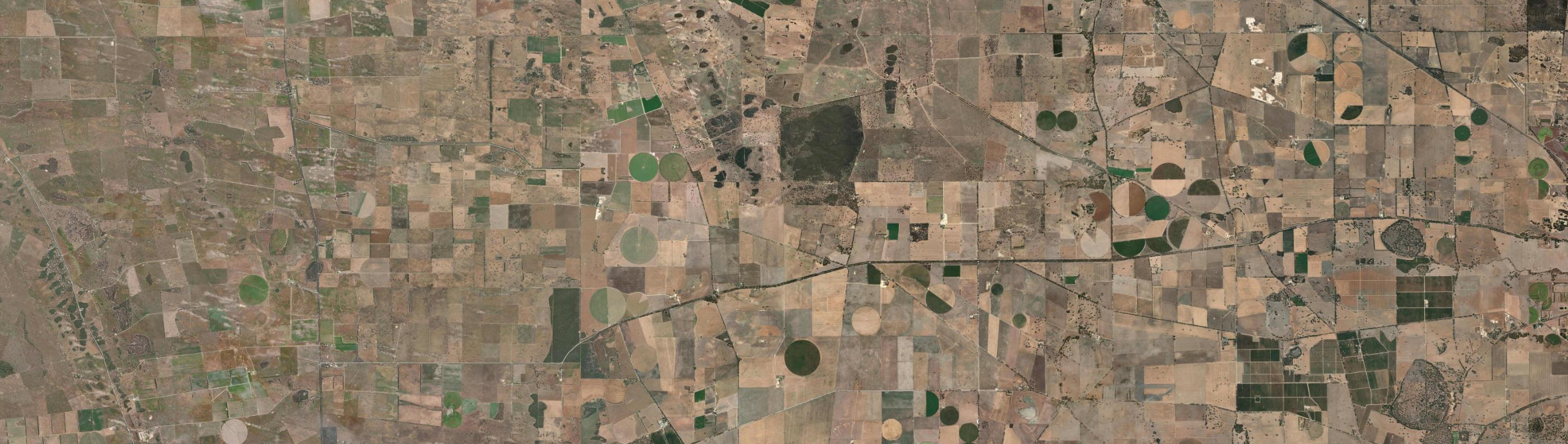 Aerial view of Carew, SA