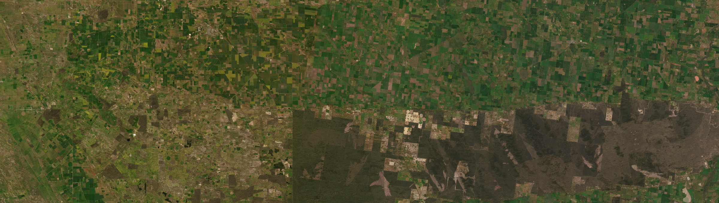 Aerial view of Lillimur, VIC