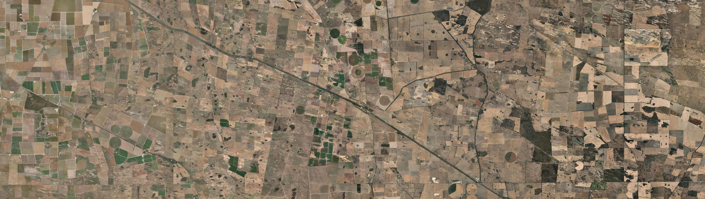 Aerial view of Wirrega, SA