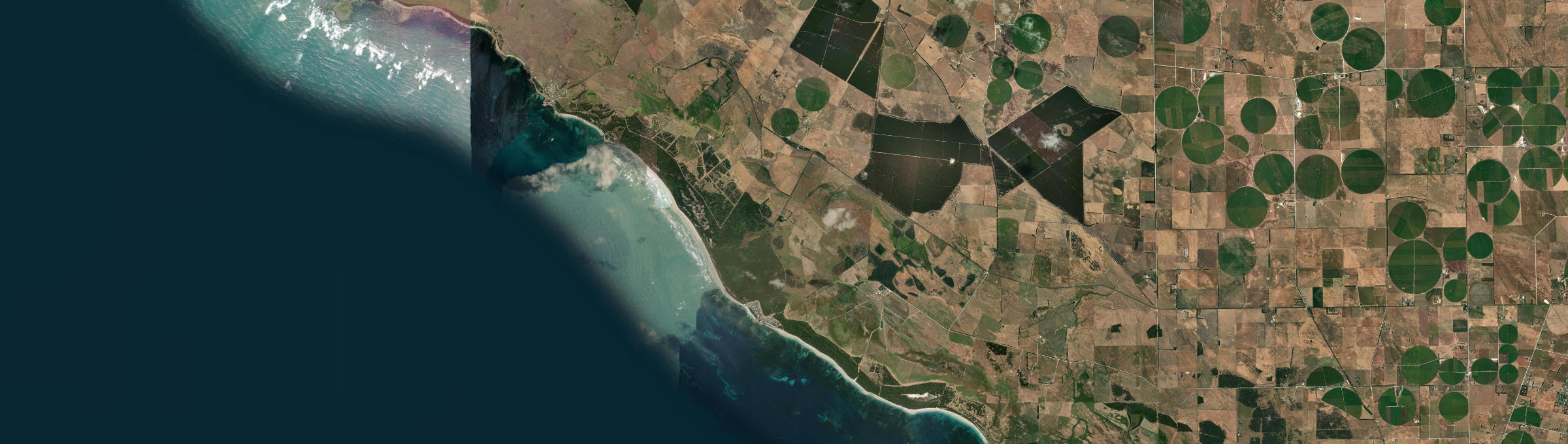 Aerial view of Nene Valley, SA