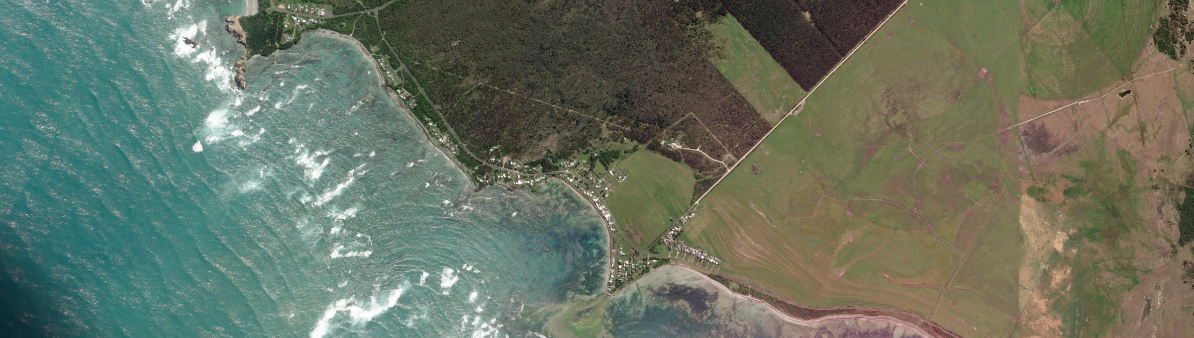 Aerial view of Pelican Point (SA), SA