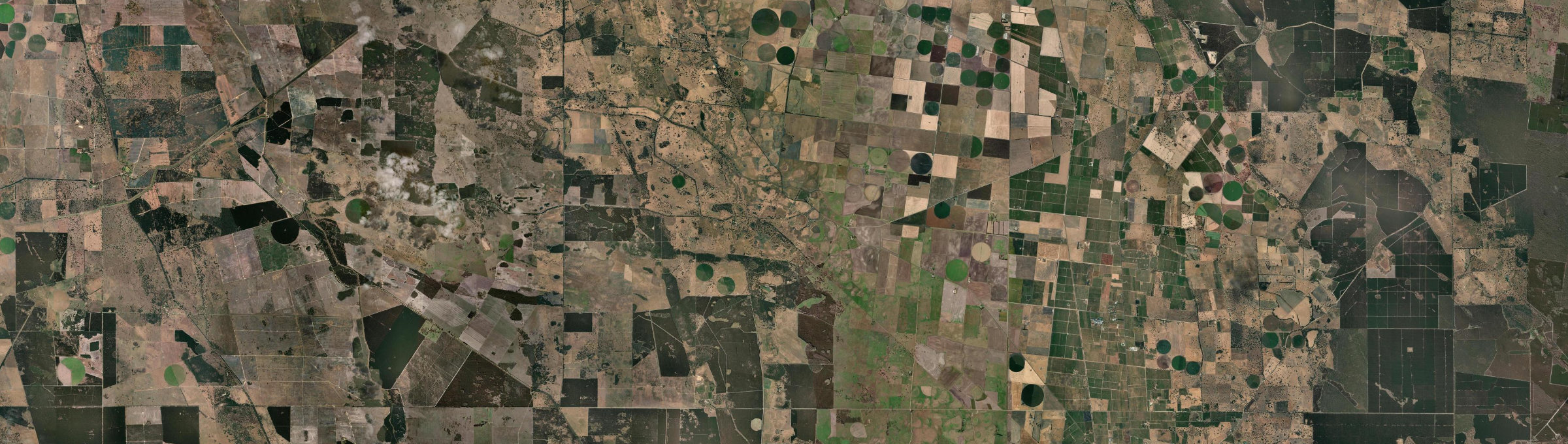 Aerial view of Maaoupe, SA