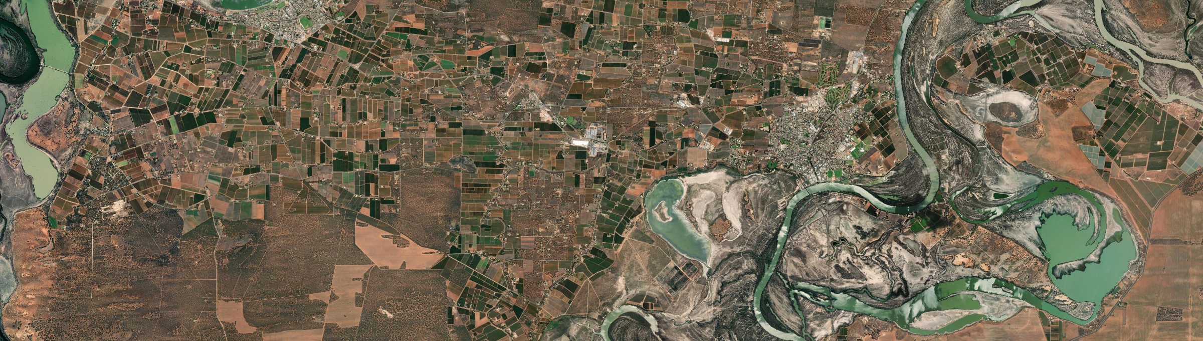 Aerial view of Glossop, SA