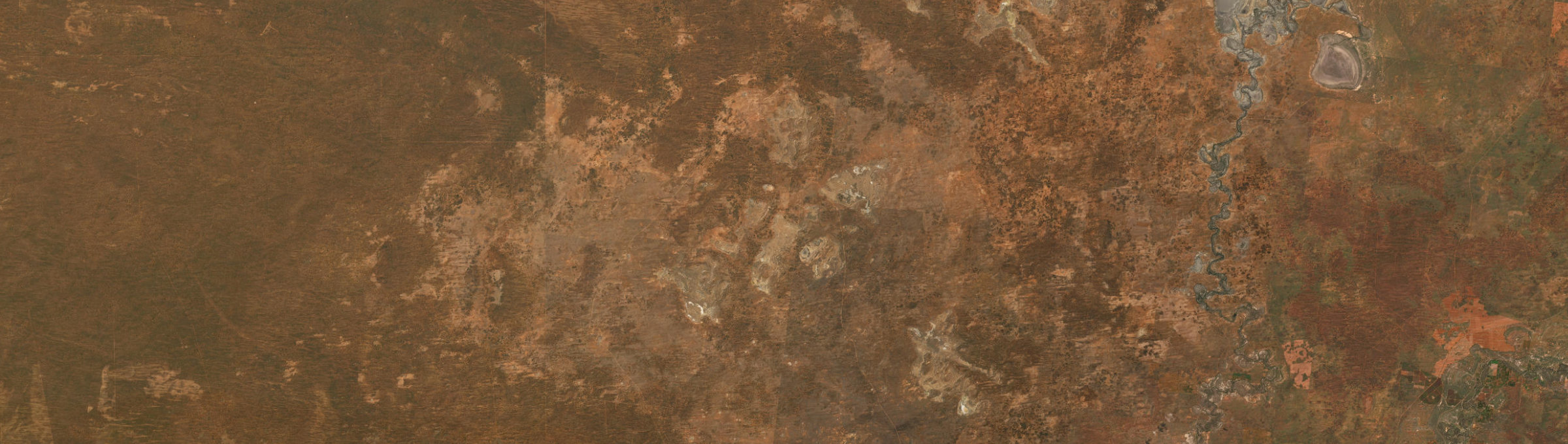 Aerial view of Pine Camp, NSW