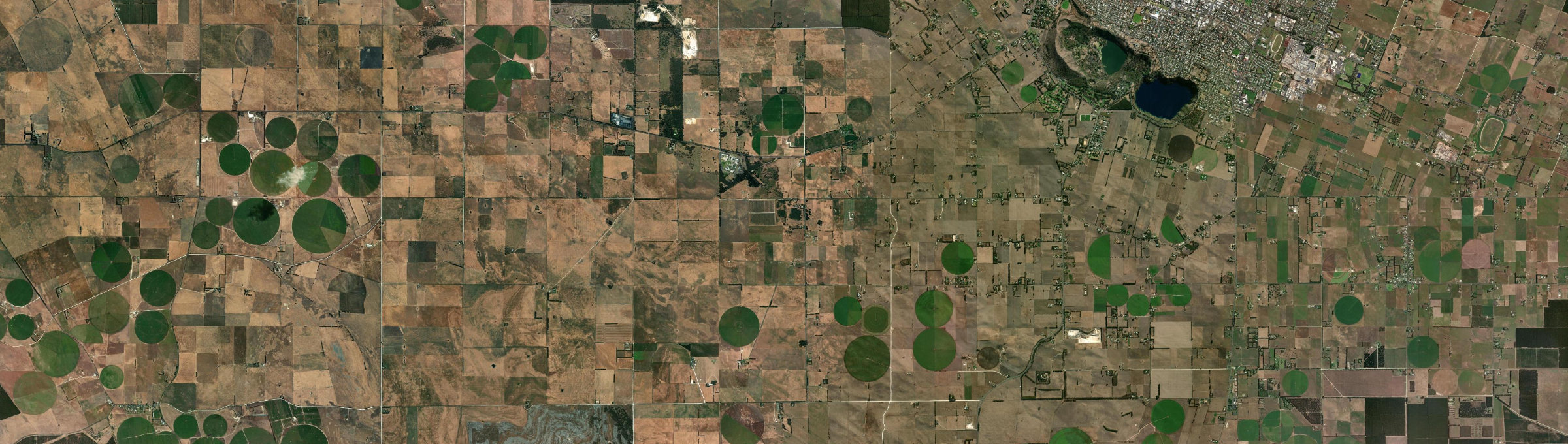 Aerial view of Moorak, SA