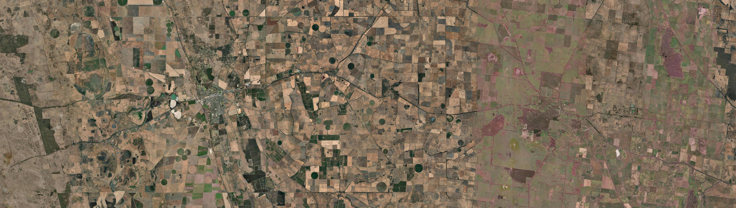 Aerial view of Hynam, SA