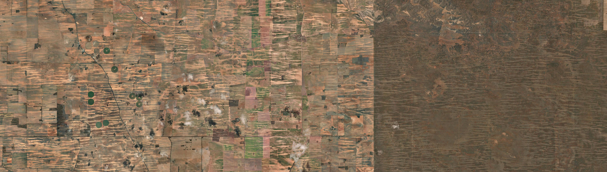 Aerial view of Taplan, SA