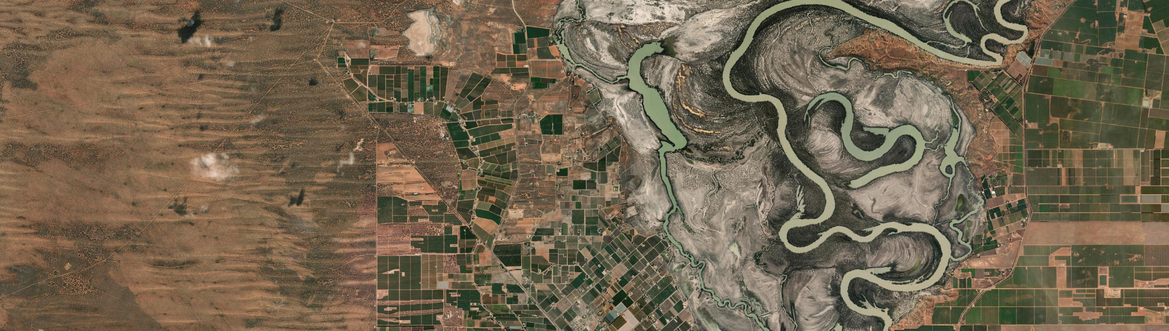 Aerial view of Chaffey, SA