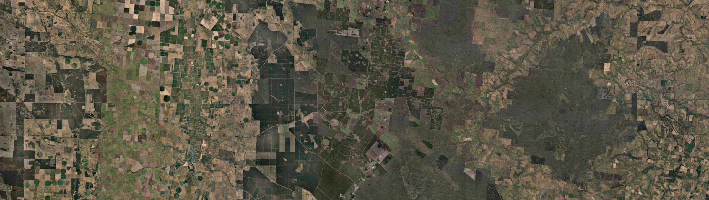 Aerial view of Dorodong, VIC