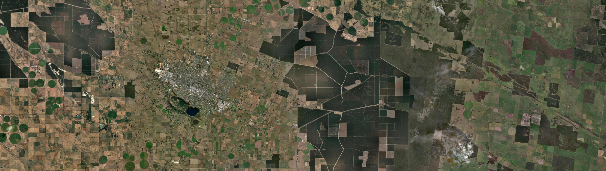 Aerial view of Glenburnie, SA
