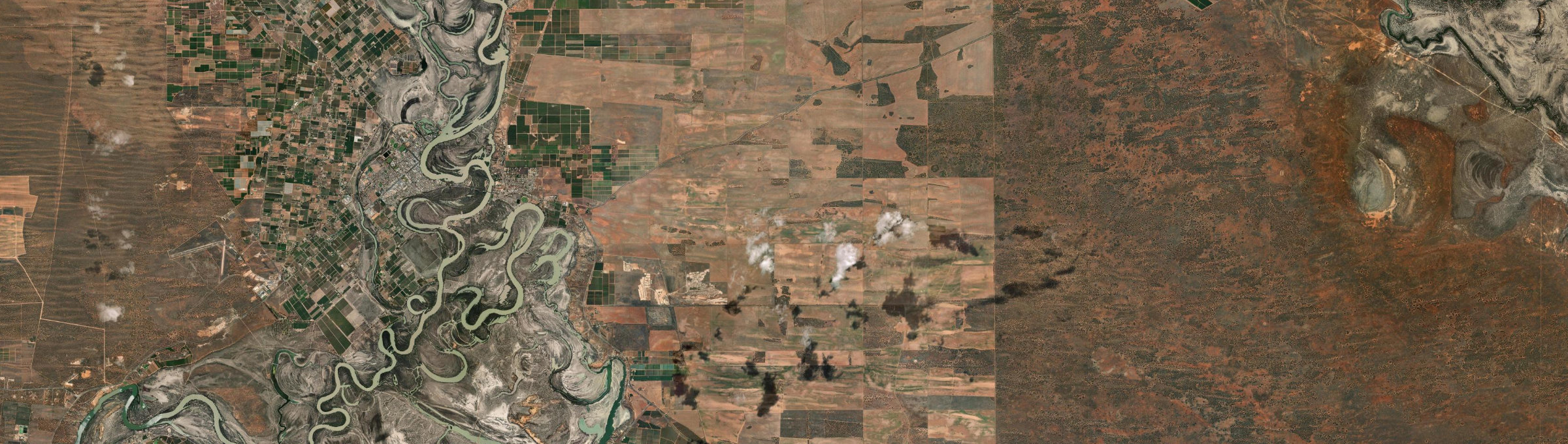 Aerial view of Wonuarra, SA