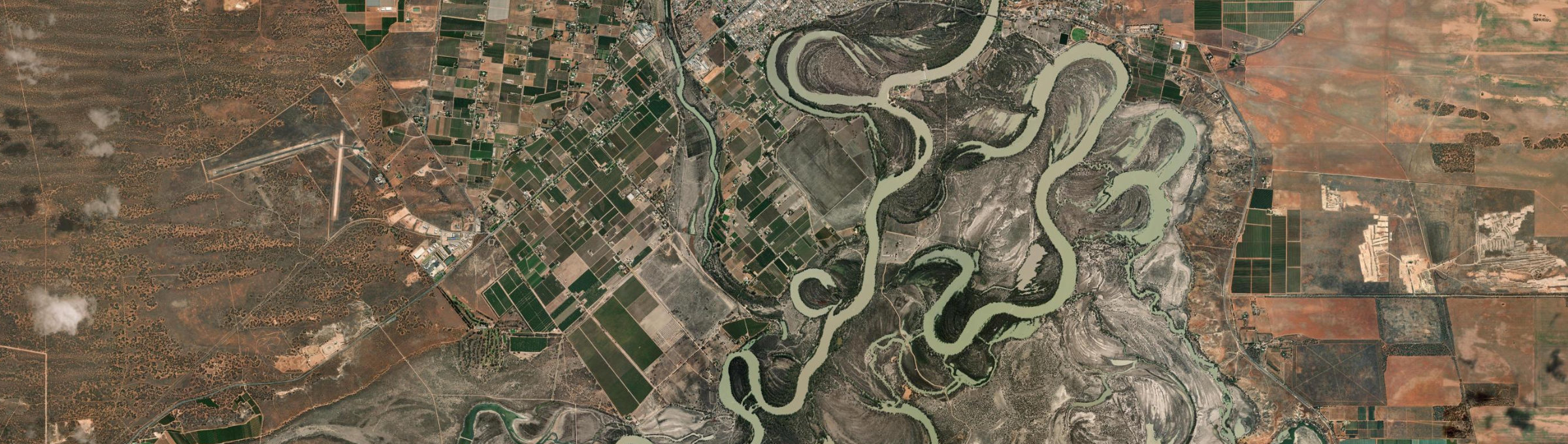 Aerial view of Crescent, SA