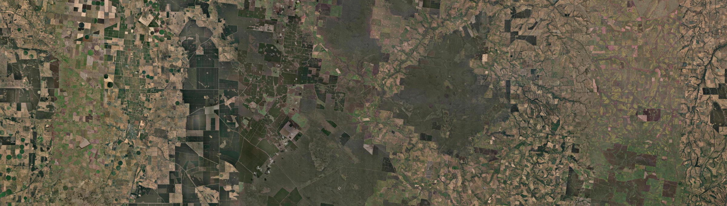 Aerial view of Dergholm, VIC