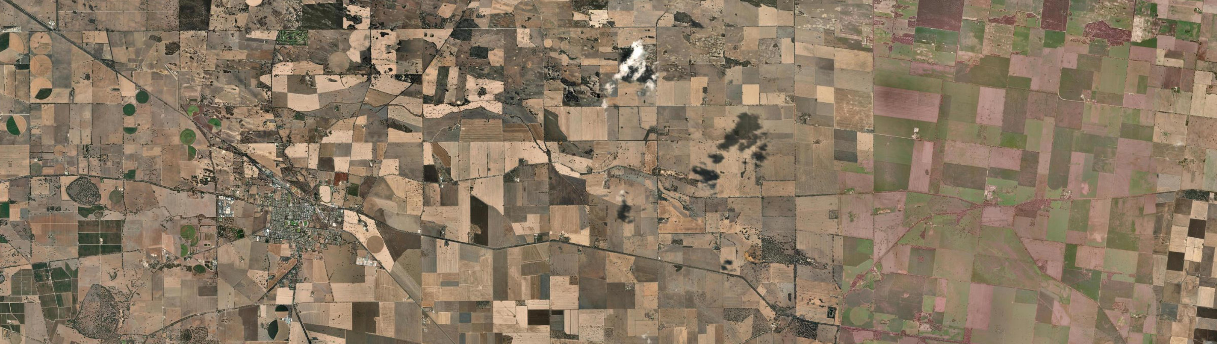 Aerial view of Pine Hill, SA