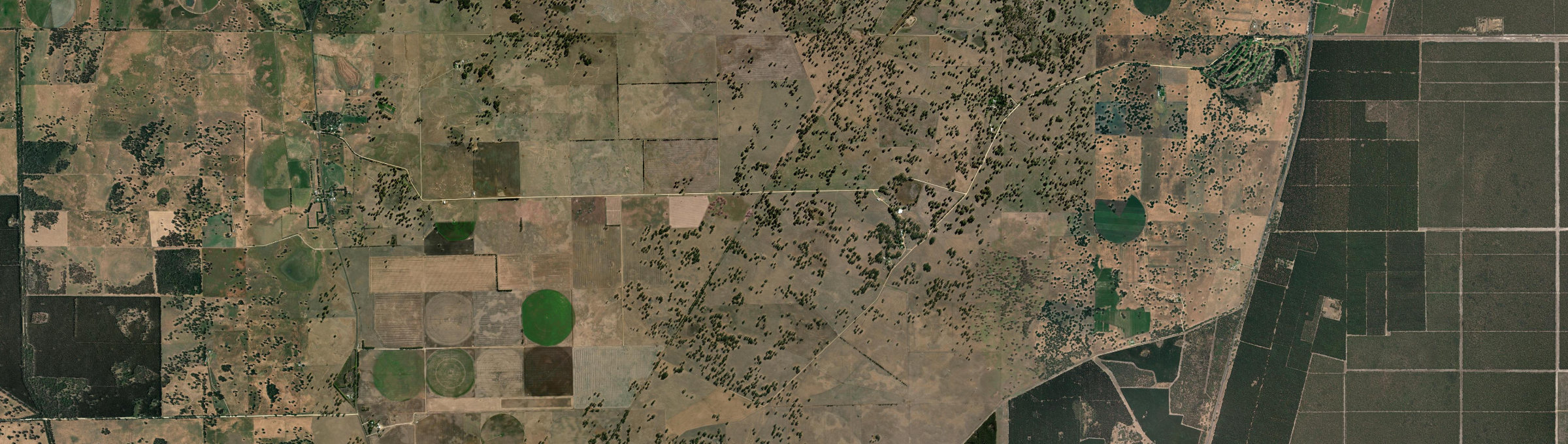 Aerial view of Krongart, SA