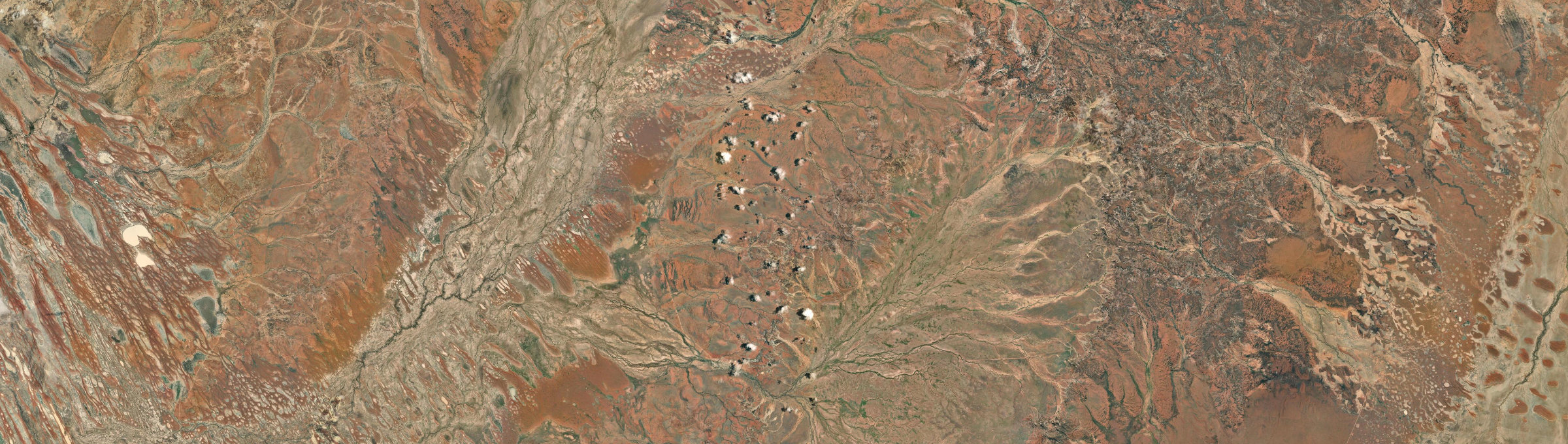 Aerial view of Farrars Creek, QLD