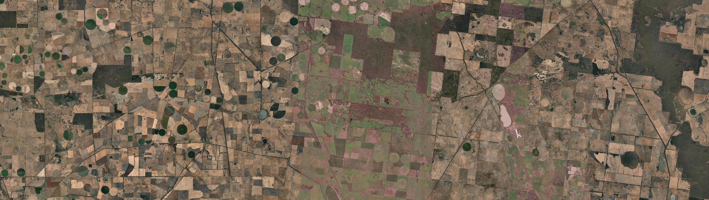 Aerial view of Benayeo, VIC