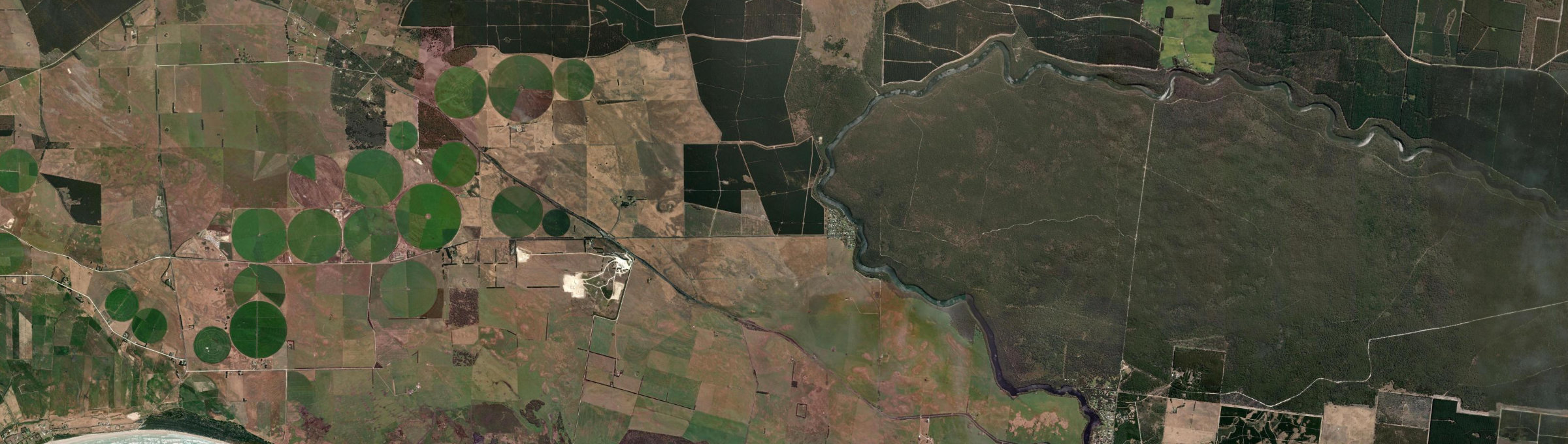 Aerial view of Donovans, SA