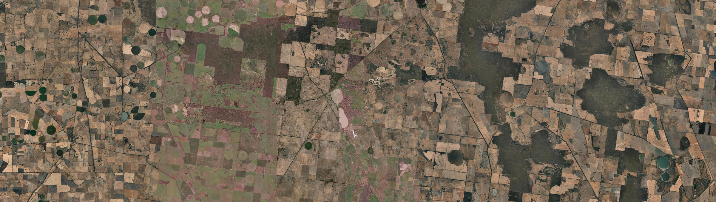 Aerial view of Bringalbert, VIC