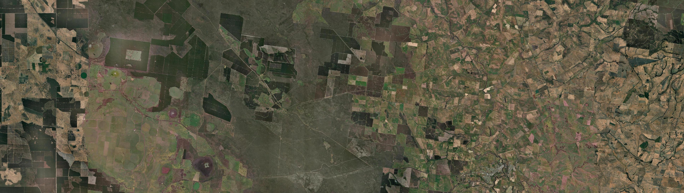 Aerial view of Corndale (Vic.), VIC